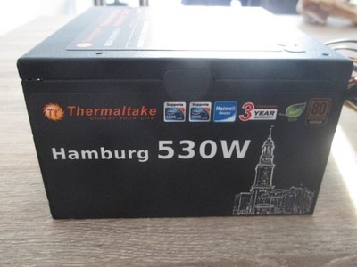 Thermaltake Hamburg 530W Netzteil ATX TR2-530AH2NCB PC Netzteil