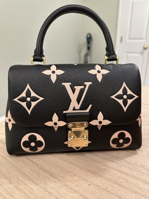 Brand New Louis Vuitton Madeleine BB - Bicolor Monogram Empreinte Leather