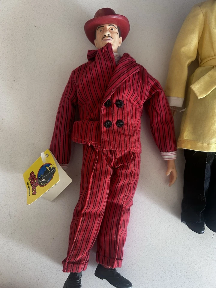 VTG 1990 DICK TRACY PRUNE FACE BIG BOY CAPRICE Applause Plush Plastic Head/Hands - Image 3 of 4