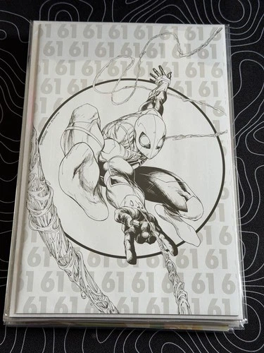 The Amazing Spider-Man Vol. 5 #61 Tyler Kirkham B&W Exclusive Virgin Variant