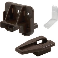 Prime-Line Brown Plastic Drawer Track Guide Kit R 7321 PRIME-LINE R 7321
