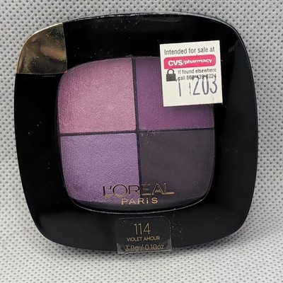 Loreal Colour Riche Pocket Palette #114 Violet Amour *Broken Seal*