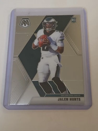 Jalen Hurts 2020 Mosaic Rookie Card RC #222 Philadelphia Eagles sb champs/ mvp