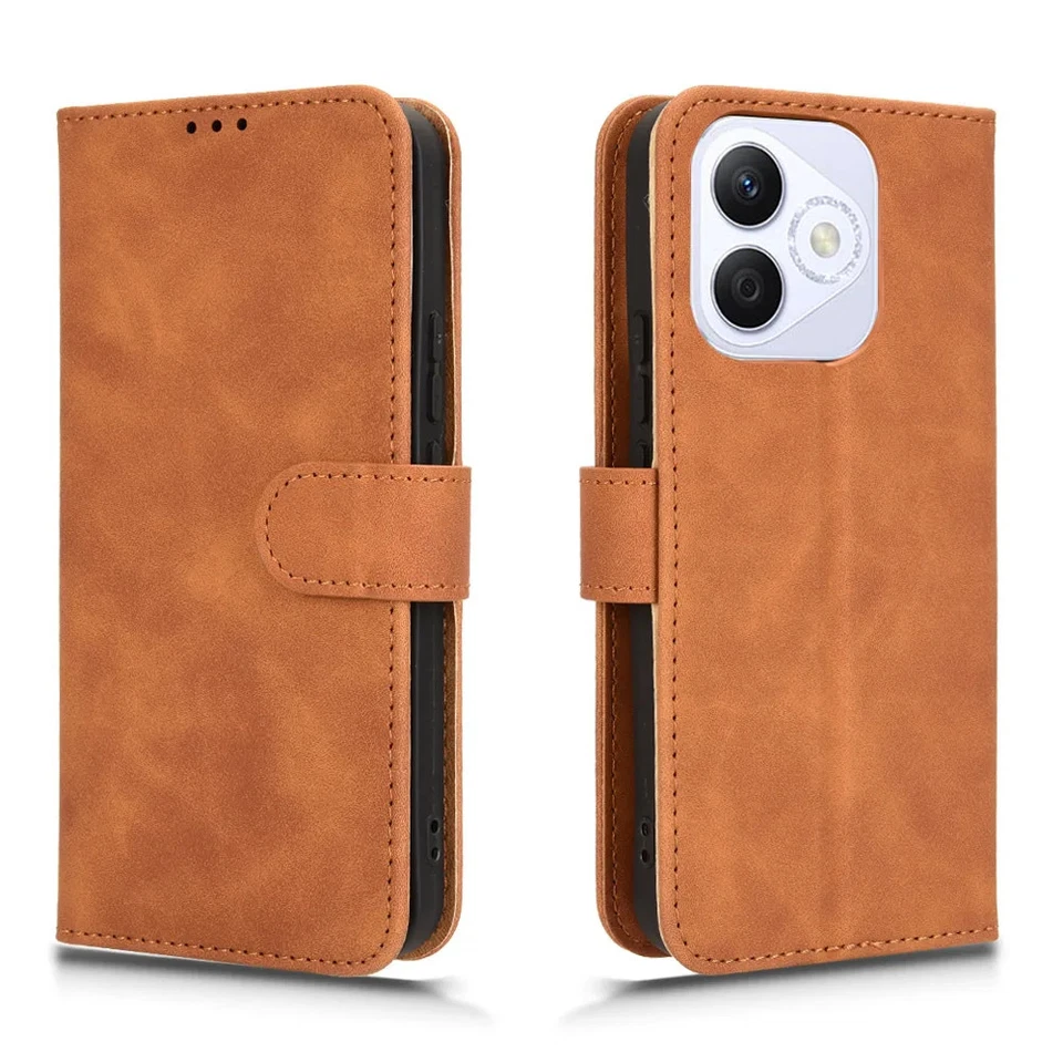 Funda Trasera Teléfono Para Huawei Honor X60i 5G Billetera Cuero Premium Cubierta Abatible Foto 2 de 4