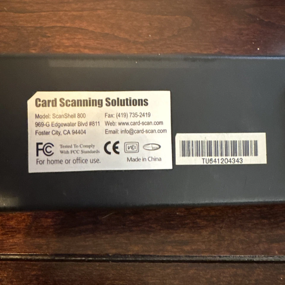 Card Scanning Solutions ScanShell 800 ID Scanner No Cord - Image 3 of 3