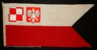 BRITISH MILITARY CAP BADGES, WW2 Free Polish Air Force Airfield Flag, 1942