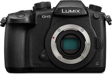 Panasonic LUMIX GH5 4K Digital Camera, 20.3 Megapixel Mirrorless Camera