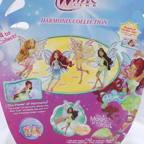 Muñeca de hadas Jakks Pacific Winx Club 2013 Aisha/Layla Harmonix nueva en caja - Imagen 14 de 14