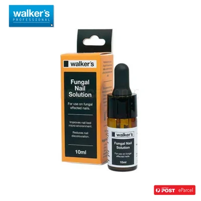 WALKERS anti fungal liquid toe nail solution w UREA 10 ml PODIATRIST RECOMMENDED - image 1 of 4