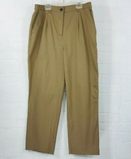 Hay Maker Women's 12 pleated front, buttons zipper front closure pants