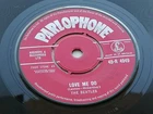 THE BEATLES  1962 UK 45   LOVE ME DO   RED PARLOPHONE 45-R 4949   1 A  1 O