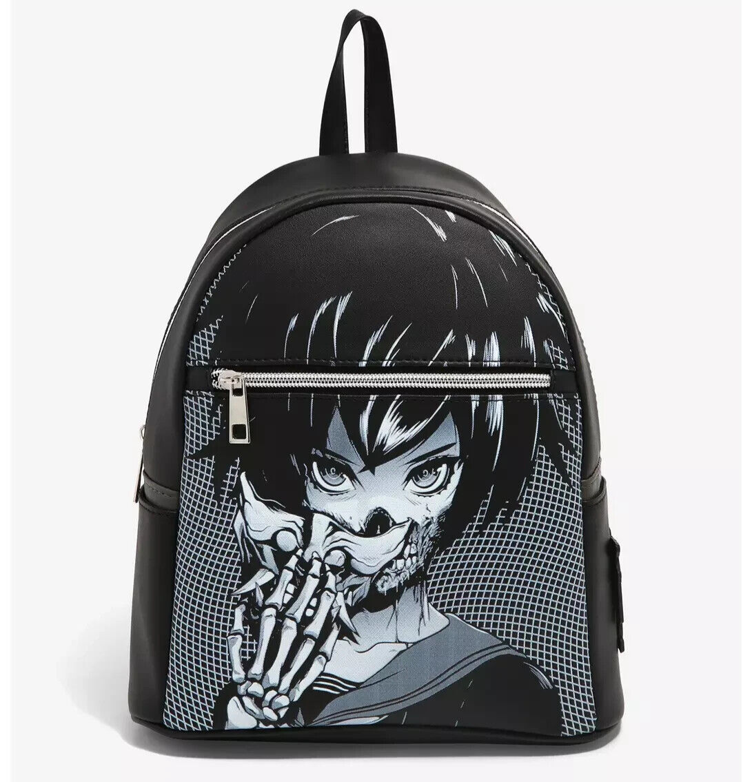 Zombie Makeout Club Zombie Girl Mini Backpack Zombie Makeout Club zombie girl mini faux leather... | Depop main image 3