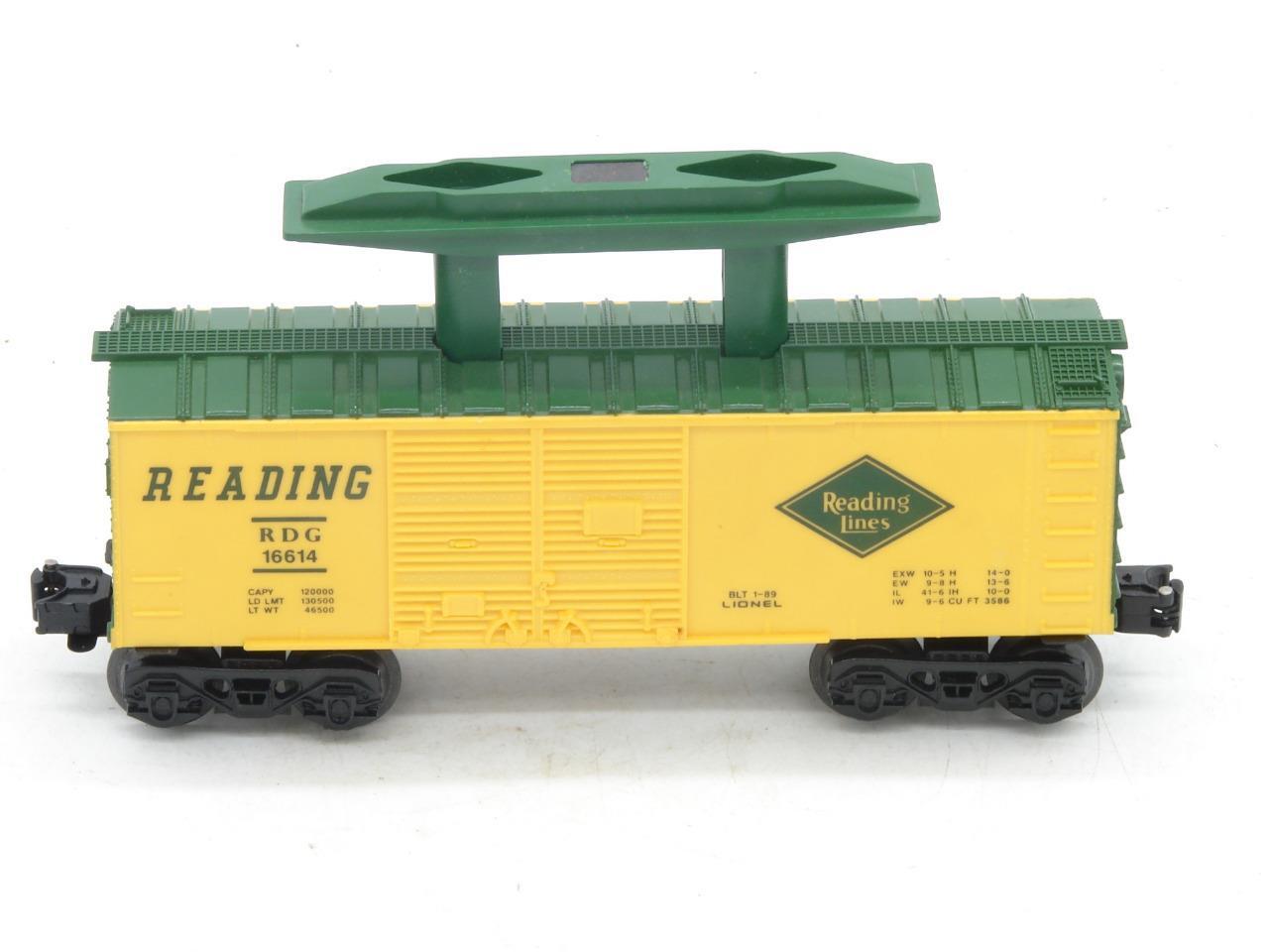 Lionel O Gauge 6-16614 Reading Operating Cop and Hobo Box Car