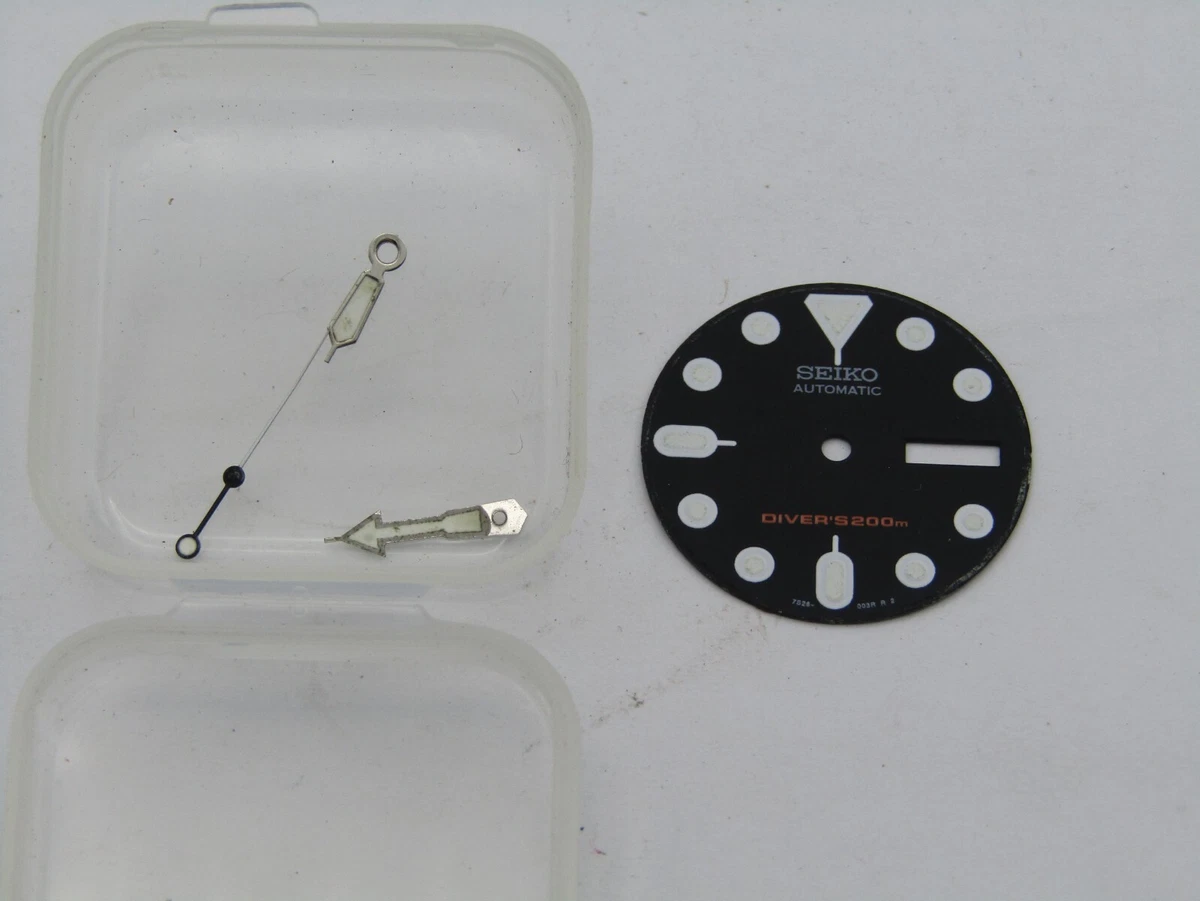 ORIGINAL VINTAGE SEIKO 7S26 0020 8KX WATCH DIAL HANDS PARTS REPAIR