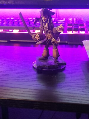 Captain Jack Sparrow Disney Infinity 1.0 Pirates of the Caribbean Game ...