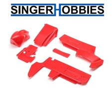 Losi Los-1891 Body Panel Set Red 22s Sprint Car Hh