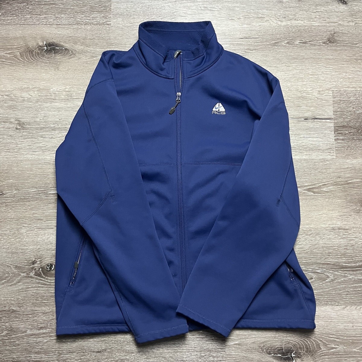 Vintage 2000s Nike ACG Therma Fit Fleece Lined Full Zip Jacket XL