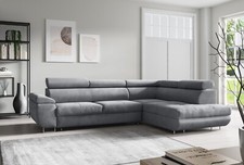 Ecksofa Nela mit Schlaffunktion und Bettkasten