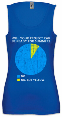Project Car Women Tank Top Race Racing car Driver Racer Petrol Head Fun Love