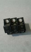 ALLEN BRADLEY W40 LOT OF THREE OVERLOAD HEATERS