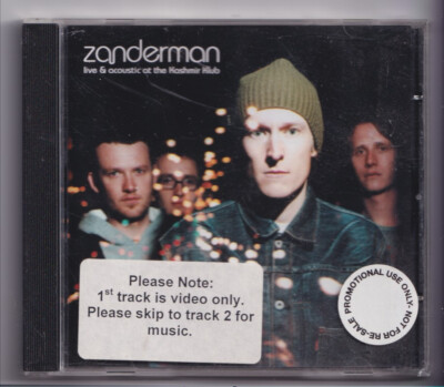 (LA795) Zanderman, Live & Acoustic At The Kashmir Klub - 2001 DJ CD