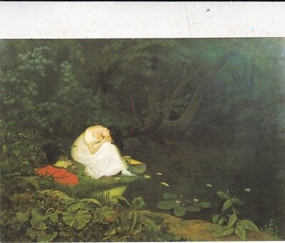 Francis Danby Disappointed Love Postcard unused VGC
