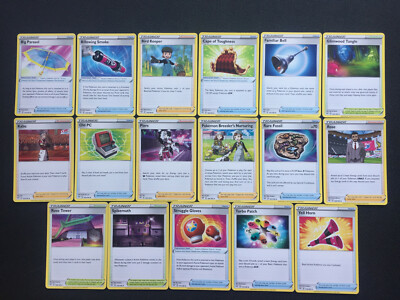 POKEMON x68 DARKNESS ABLAZE COMPLETE TRAINER CARD PLAYSET Bird