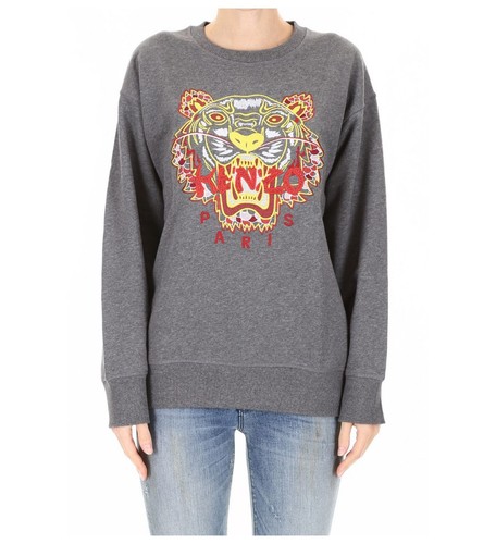Kenzo Womens Grey 'Dragon Tiger 