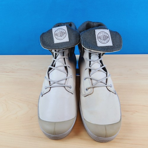 Palladium Slim Baggy Damengröße 10 Stiefel Leder umgeschlagen Kampfstiefel - Bild 7 von 11