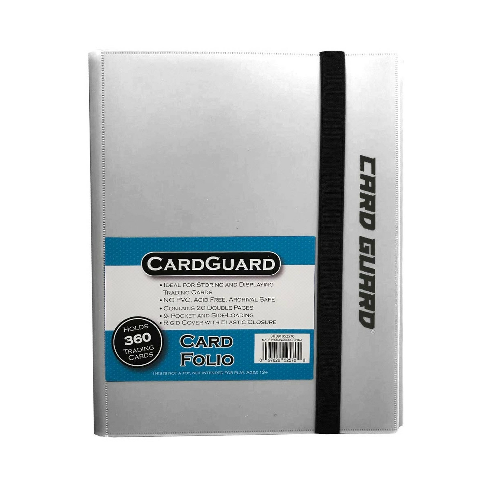 CardGuard Trading Card Pro-Folio, 9-Pocket Side-Loading Pages, Holds 360  Card... | eBay