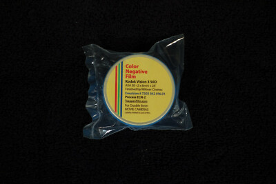 Kodak Vision 3 50D 8mm Movie Film - Double 8mm Regular 8mm