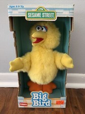 SESAME STREET BIG BIRD 14" PLUSH FIGURE NIB PLAYSKOOL 1986
