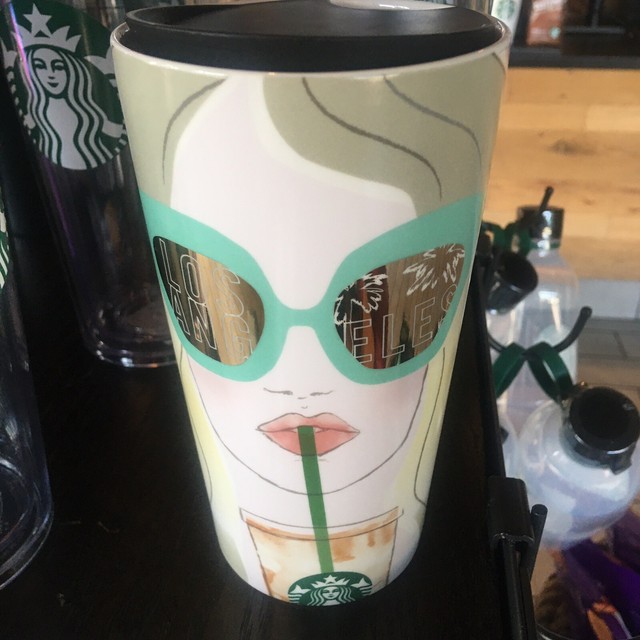 starbucks california ceramic tumbler