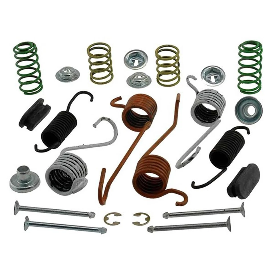 Tambores de freno traseros zapatas de freno herrajes kit de resorte para Buick Roadmaster 1992-1996 Foto 2 de 4