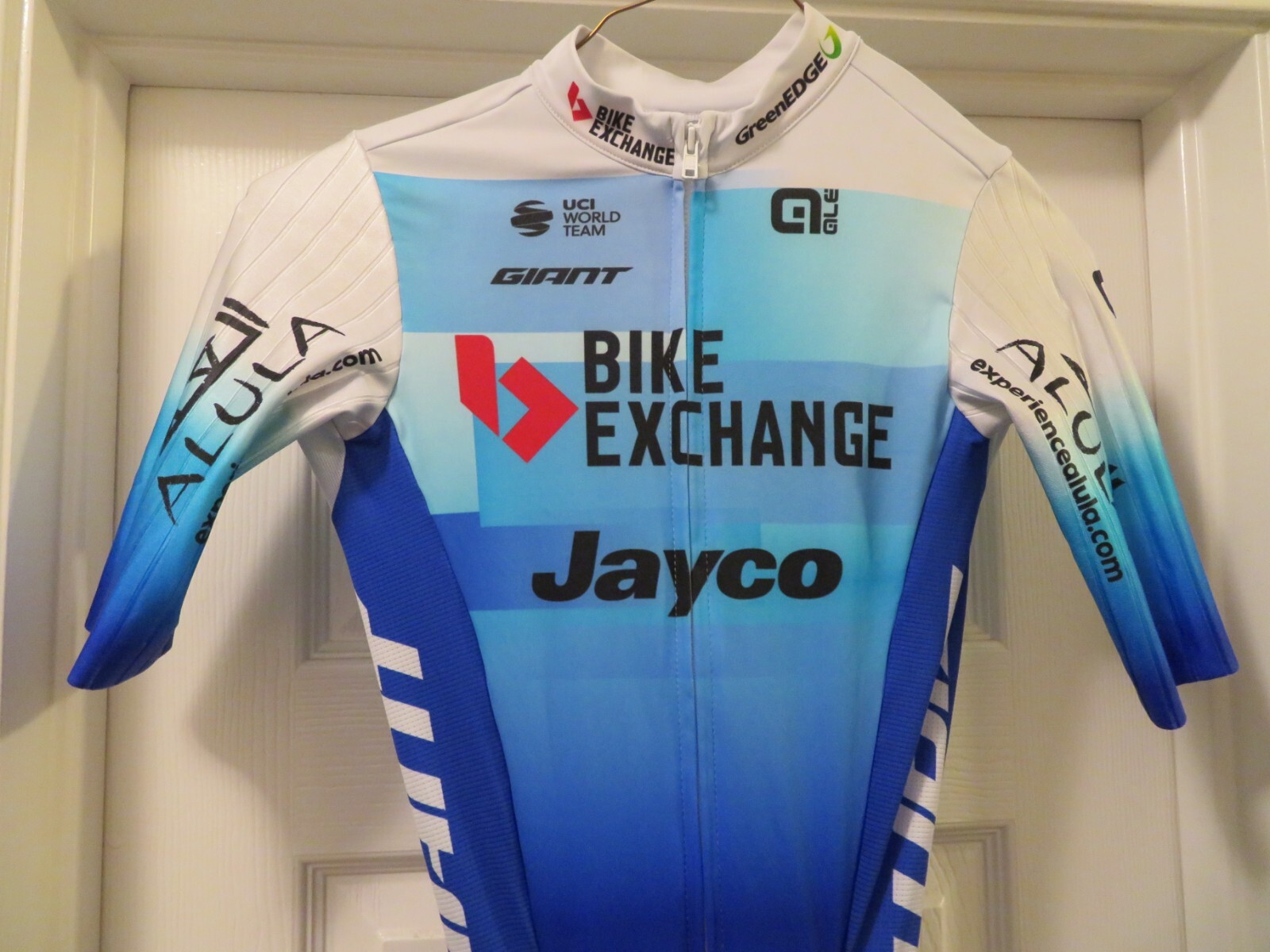 ALE Team Bike Exchange Jayco Alula Pro Cycling Team Aero Road Race Suit