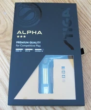 STIGA Alpha Ping Pong Paddle 5-ply Extra Light Blade 2mm Premium Sponge
