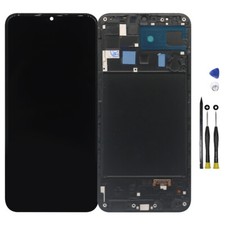 For Samsung Galaxy A20 A205 A205F A205G LCD Display Touch Screen Digitizer Frame