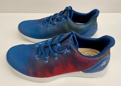 Breath Walker Laced Sneakers Blue/Red 8 US 