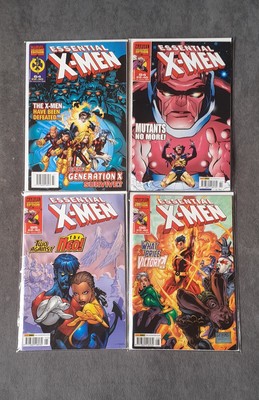 Marvel Collectors Edition's ×4 Essential X-MEN Comics Joblot, Cond-VG