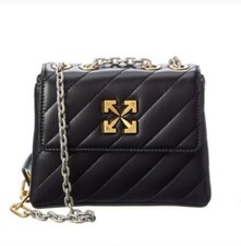 Off-White Small Diagonal Quilted Jackhammer Shoulder Bag