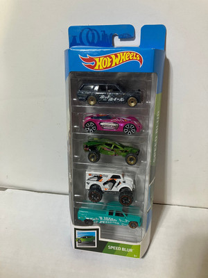 Hot Wheels Speed Blur 5 Pack 71 Datsun 510 Wagon Custom C3500 Dairy Delivery