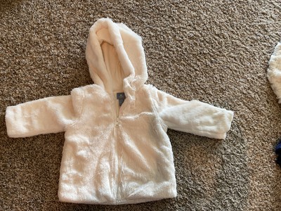 cream baby coat