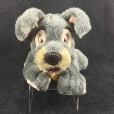 Disney Store Lady  The Tramp Feathered Tramp 12" Bean Bag Plush
