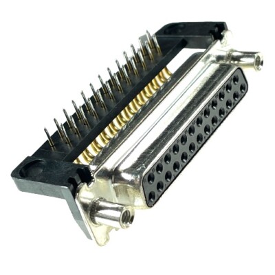 [2pcs] L77DFB25S1AUN Conn D-SUB 25 Pos THT