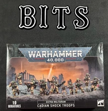 Bits Cadian Shock Troops Astra Militarum Imperial Guard Warhammer 40k Brood New