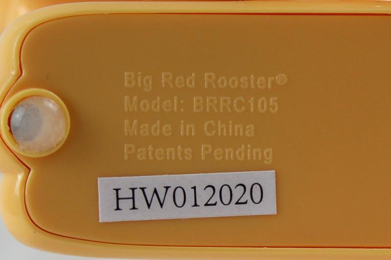 Big Red Rooster Sleep Training Dog Alarm Clock Model BRRC105