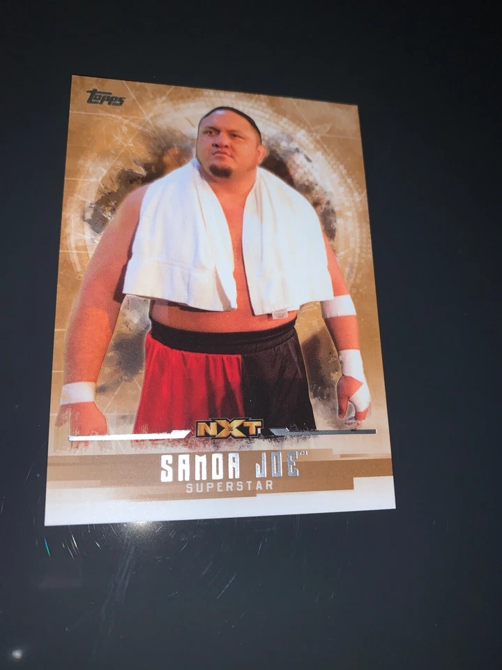 2017 Topps WWE Undisputed Samoa Joe Card-53 #59/99. - Image 3 of 4