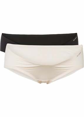 Slip Gr. 32/34 Schwarz Beige Damenslip Panty String Neu*