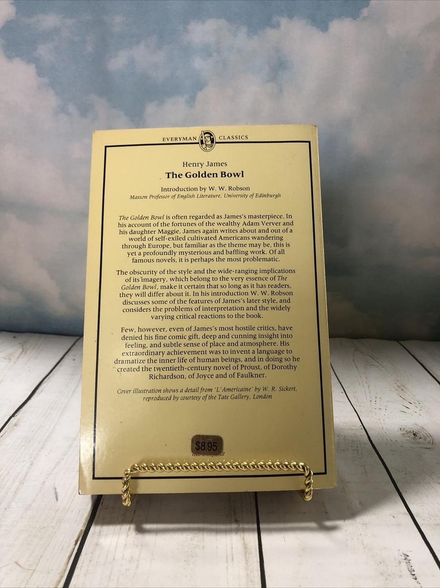 The Golden Bowl by Henry James 1984 Every man's library￼ | eBay