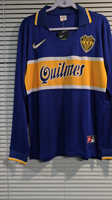BOCA Jr. HOME 96/97 - Blue - MARADONA # 10 - XL (Run Small